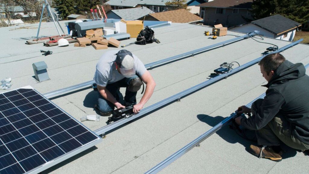 what are solar panel mounting rails and racks 3