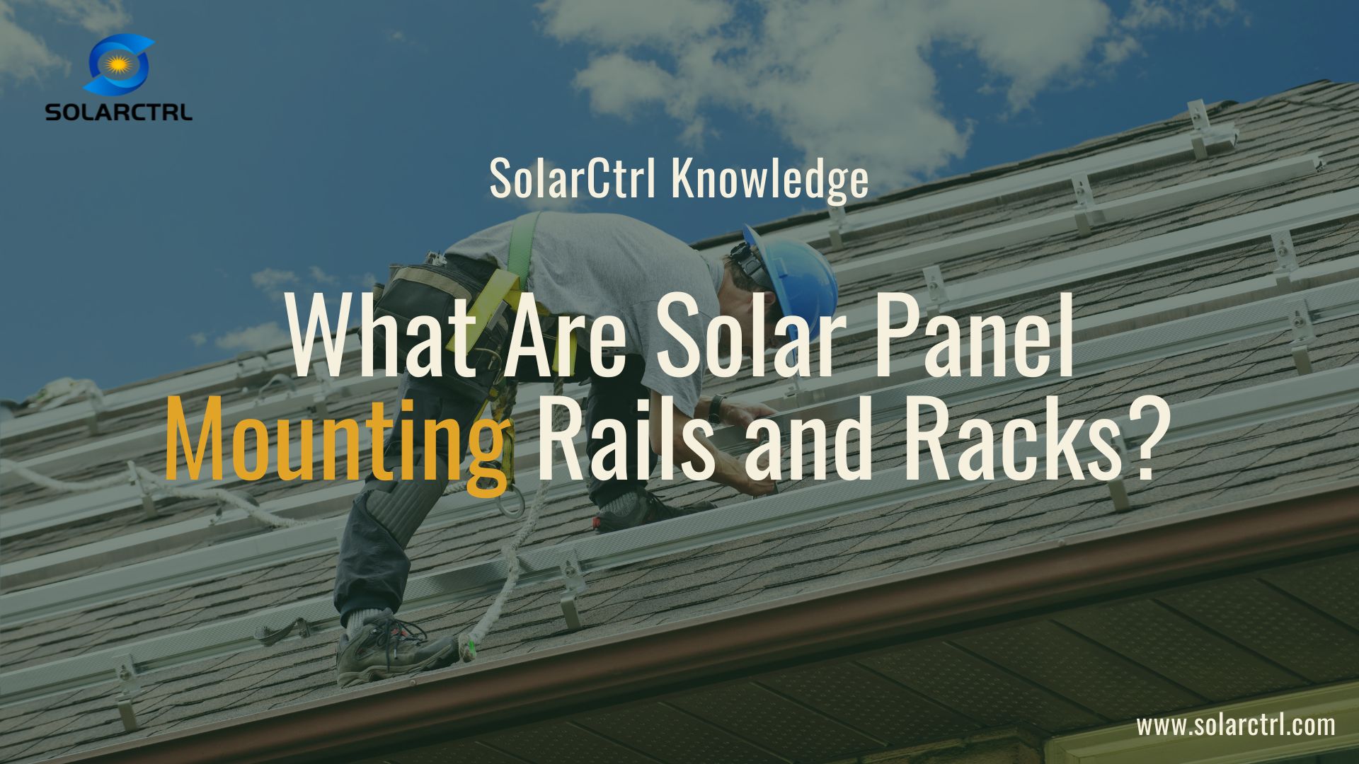 what are solar panel mounting rails and racks