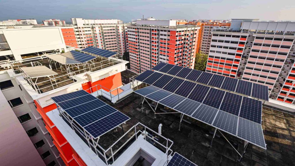 what is the reason for the lack of solar panels in singapore 1