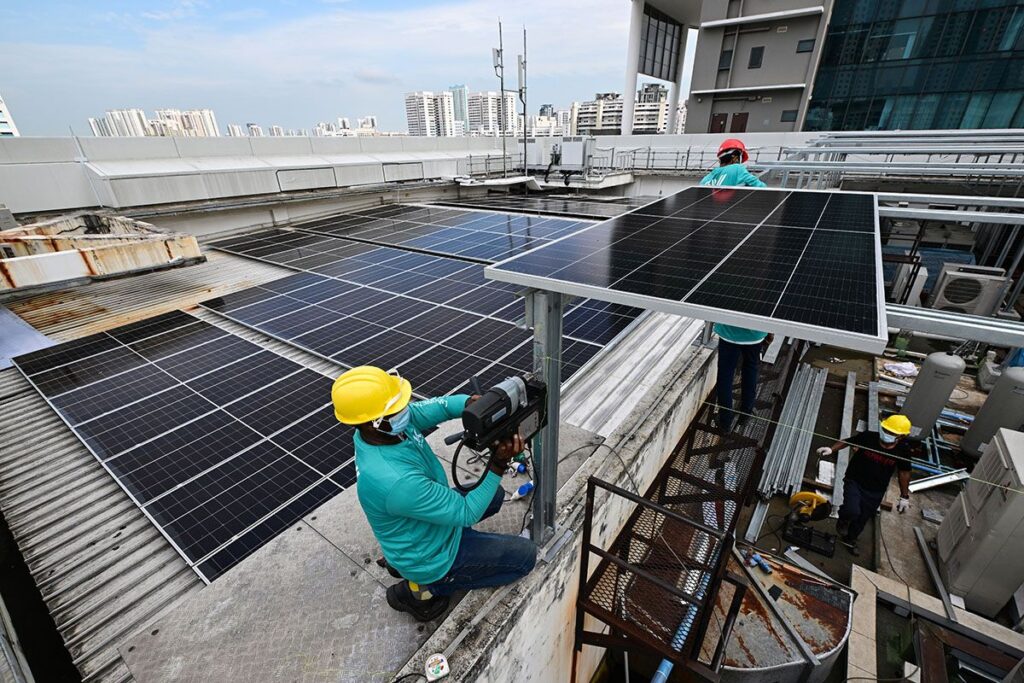 what is the reason for the lack of solar panels in singapore 3