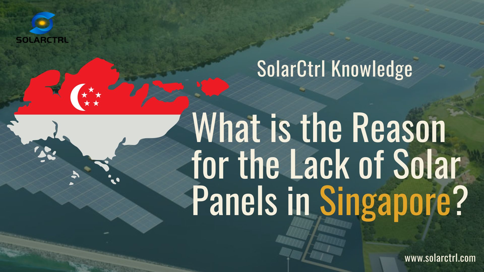 what is the reason for the lack of solar panels in singapore